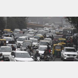 インドはいまや世界5位の経済大国（首都ニューデリー）／（Ｃ）ゲッティ＝共同