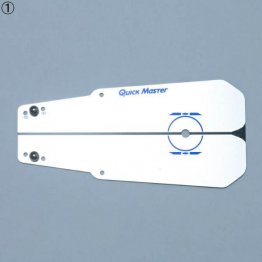 【スペック】●素材／アクリル（本体）、スチール（付属）、不織布（収納バッグ） ●サイズ／27×（13／7）センチ（提供写真）