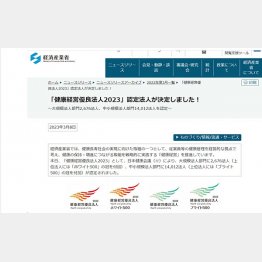（経産省の公式HPから）
