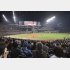 新球場は3万1092人のファンが押し寄せた（Ｃ）共同通信社