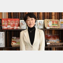 夕月の清水淳子社長（提供写真）