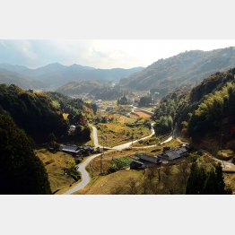 旭酒造のある獺越地区（Ｃ）日刊ゲンダイ