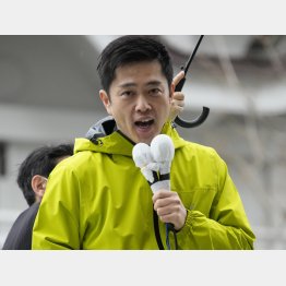 大量の虚偽情報で有権者を騙し、選挙が終わるまでしらばっくれ（大阪維新の会の吉村洋文氏）／（Ｃ）共同通信社