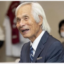 「経験や出会いは人生の財産」と堀江さん（Ｃ）共同通信社