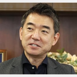 ご機嫌ツイートを連発（元大阪府知事の橋下徹氏）／（Ｃ）共同通信社