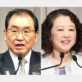 お馴染みの顔ぶれ（十倉雅和経団連会長と芳野友子連合会長）／（Ｃ）日刊ゲンダイ