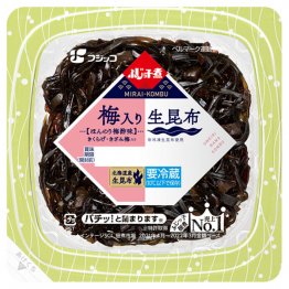 ふじっ子煮「梅入り生昆布」／（提供写真）