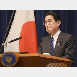 記者会見の人数制限は継続（岸田首相）／（Ｃ）ＪＭＰＡ