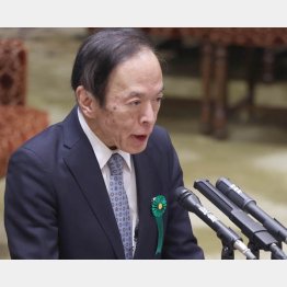 賃上げの持続性に大きな関心（日銀の植田和男総裁）／（Ｃ）日刊ゲンダイ