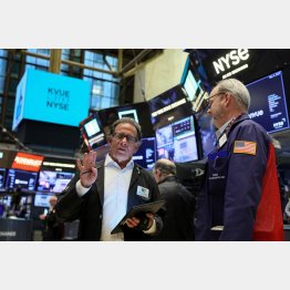 売りが売りを呼ぶパニックに陥りまさかの未曽有の世界金融危機に？（米ニューヨーク証券取引所）／（Ｃ）ロイター