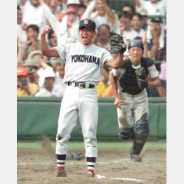 98年夏の甲子園決勝でノーヒットノーランを達成した松坂のウイニングショットはスライダーだった（Ｃ）日刊ゲンダイ