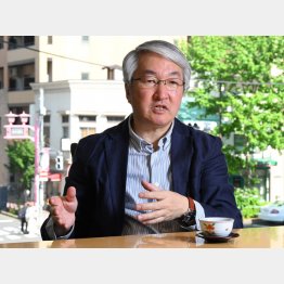 作家の黒木亮さん（Ｃ）日刊ゲンダイ