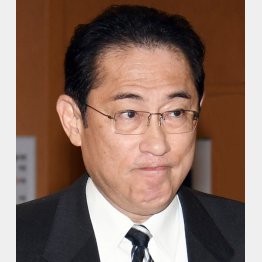 岸田首相も食事の場に顔を出していた（Ｃ）日刊ゲンダイ