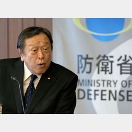 防衛基盤強化というが…（浜田靖一防衛相）／（Ｃ）共同通信社