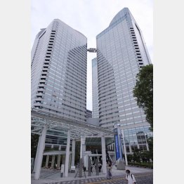 日本カストディ銀行が入るビル（東京都中央区）（Ｃ）日刊ゲンダイ