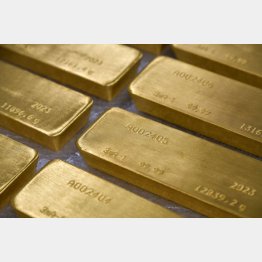 ゴールドは激動の保険（ロシアのゴールド）／（Ｃ）ロイター