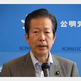 国交相ポストをめぐり自公がつばぜり合い（公明党の山口代表）／（Ｃ）日刊ゲンダイ