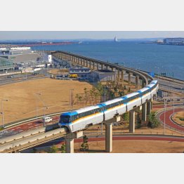 モノレールで羽田空港へ