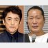 （左から）市村正親、キャンドル・ジュン氏（Ｃ）日刊ゲンダイ