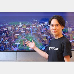 マップボックス・ジャパンの八木英訓氏（Ｃ）日刊ゲンダイ