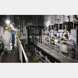 ALPS、汚染水から放射性物質を除去する多核種除去設備でもトリチウムは取り除けない（Ｃ）共同通信社