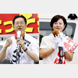岩手は現職がリード（現職・達増拓也候補と自公支援の千葉絢子候補）／（Ｃ）共同通信社