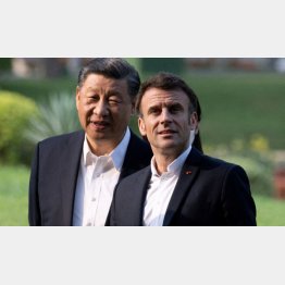 同盟は家臣ではない（中国の習近平国家主席と会談するマクロン仏大統領）／（Ｃ）ロイター