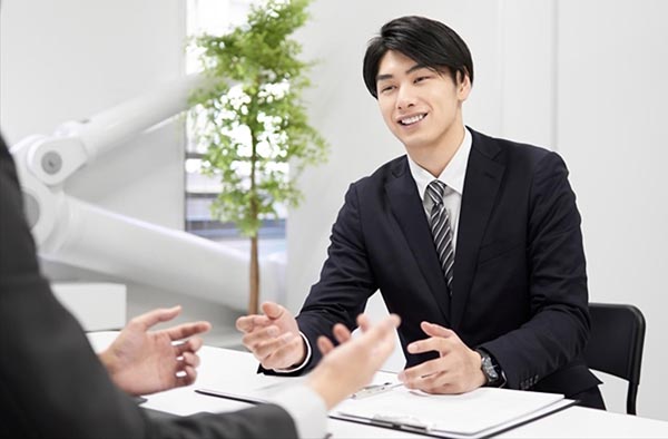自社については自信を持って話す