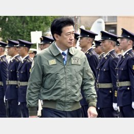 南西防衛で熊本県内陸自を視察する木原稔防衛相（Ｃ）共同通信社