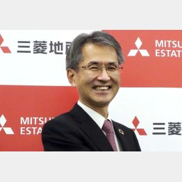 三菱地所の中島篤社長（Ｃ）共同通信社