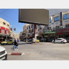 ガザ市内の街並み（2018年）／（撮影）小田切拓