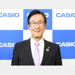 GショックをV字回復させた（カシオ計算機の増田裕一社長）／（Ｃ）共同通信社
