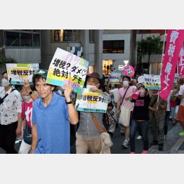 物価高や増税、身近な問題で国民は「NO！」／（Ｃ）日刊ゲンダイ