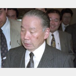 石原信雄元官房副長官（Ｃ）共同通信社