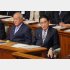 内閣不信任案は「否決」されたが…（岸田首相＝右、昨13日の衆院本会議）／（Ｃ）日刊ゲンダイ