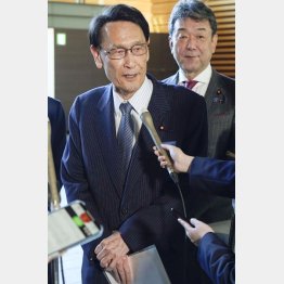 派閥均衡の無派閥登用（渡海政調会長）／（Ｃ）共同通信社