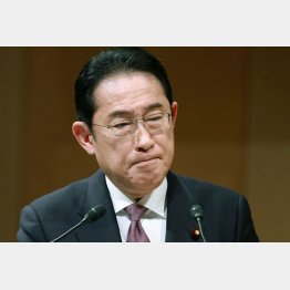 いつになく神妙な表情（岸田首相＝代表撮影）