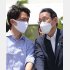 打ち出す刷新本部は“進次郎”頼みか…（右が、岸田首相）／（Ｃ）日刊ゲンダイ