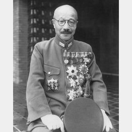 東條英機首相（1942＝昭和17＝年）／（Ｃ）共同通信社