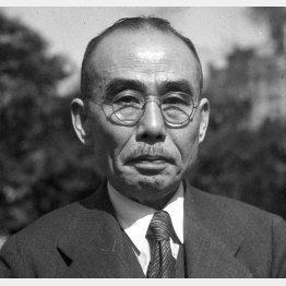 石橋湛山（1946＝昭和21＝年3月）／（Ｃ）共同通信社