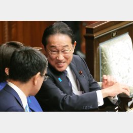 鉄面皮（岸田首相）／（Ｃ）日刊ゲンダイ