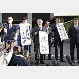 大川原化工機事件も勝訴判決で大きく報じられた（Ｃ）共同通信社