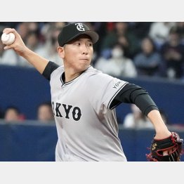 今や巨人のエース（戸郷）／（Ｃ）共同通信社