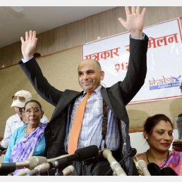 再審開始決定で釈放され、祖国に戻ったゴビンダさん（Ｃ）共同通信社