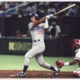 神戸製鋼時代の和田一浩（Ｃ）共同通信社