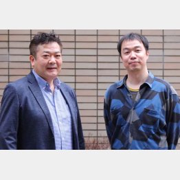 立川談笑（左）と立川吉笑（Ｃ）日刊ゲンダイ