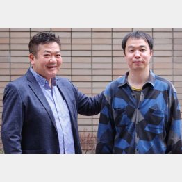 立川談笑（左）と立川吉笑（Ｃ）日刊ゲンダイ