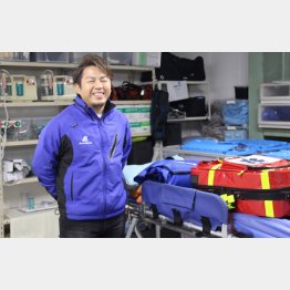 アンビュランスの畔元隆彰社長（Ｃ）日刊ゲンダイ