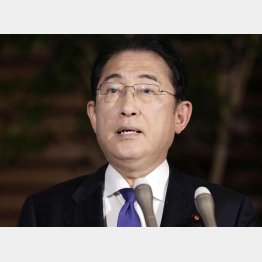 これのどこが改革案か、大マスコミも無批判報道（法改正について会見する岸田首相）／（Ｃ）共同通信社