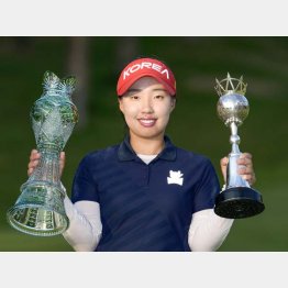 イーグルフィニッシュでつかんだ国内メジャーV（Ｃ）共同通信社